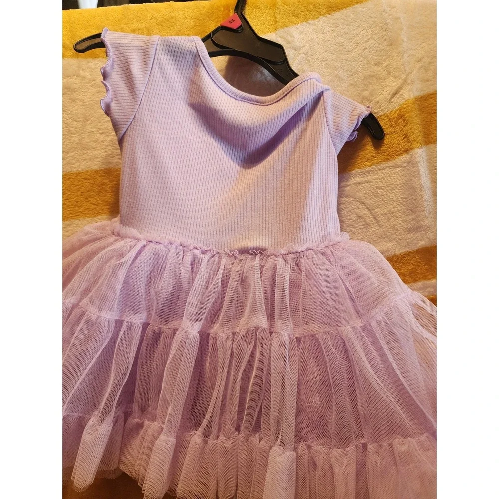 Disney Princess Ariel Baby Girls Lavender Tutu Dress Size 18M NWT